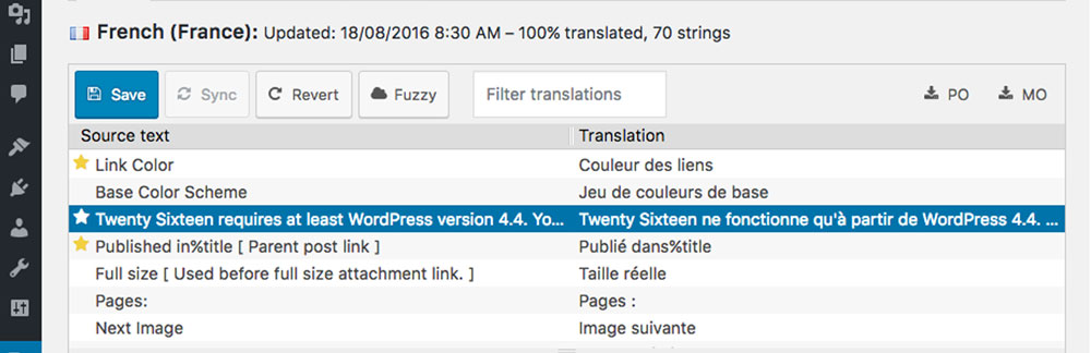 loco translate plugin wordpress