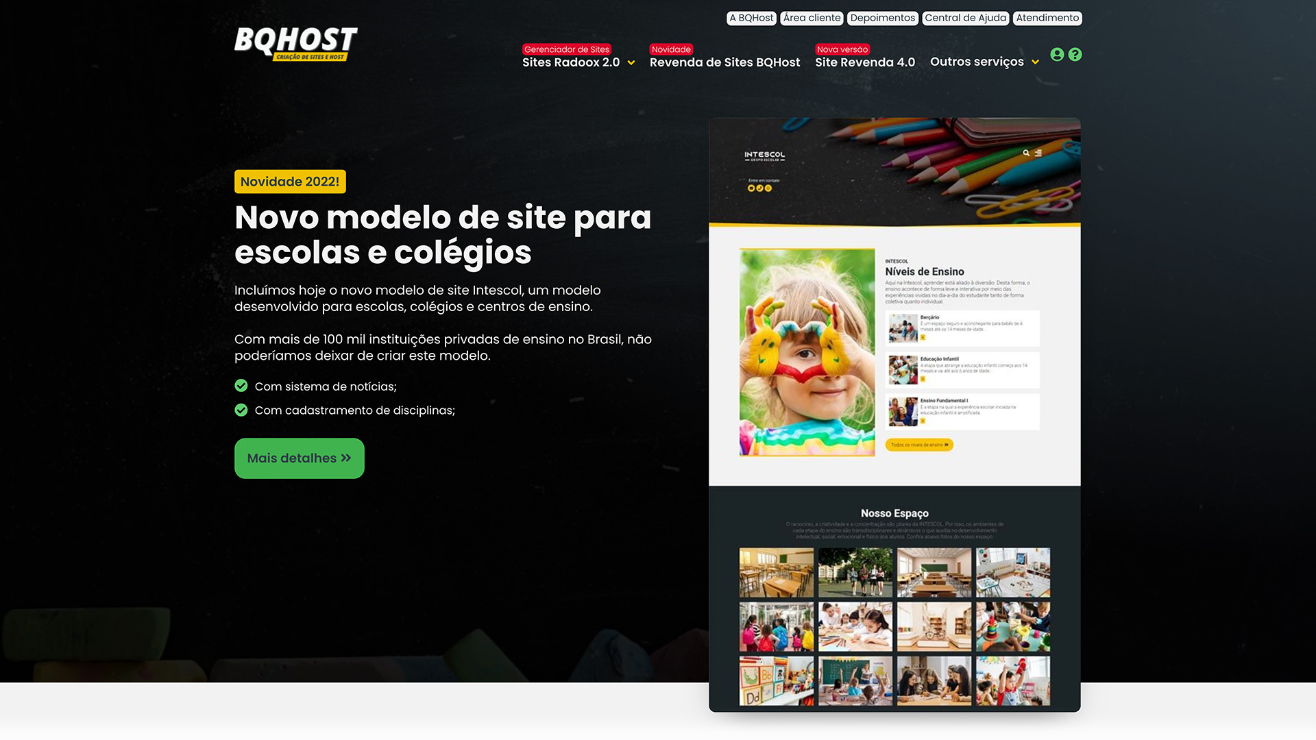 BQHost Criação de Sites