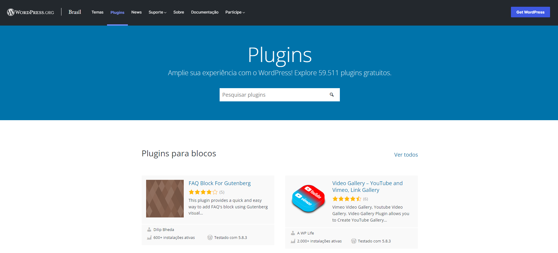 WordPress plugins