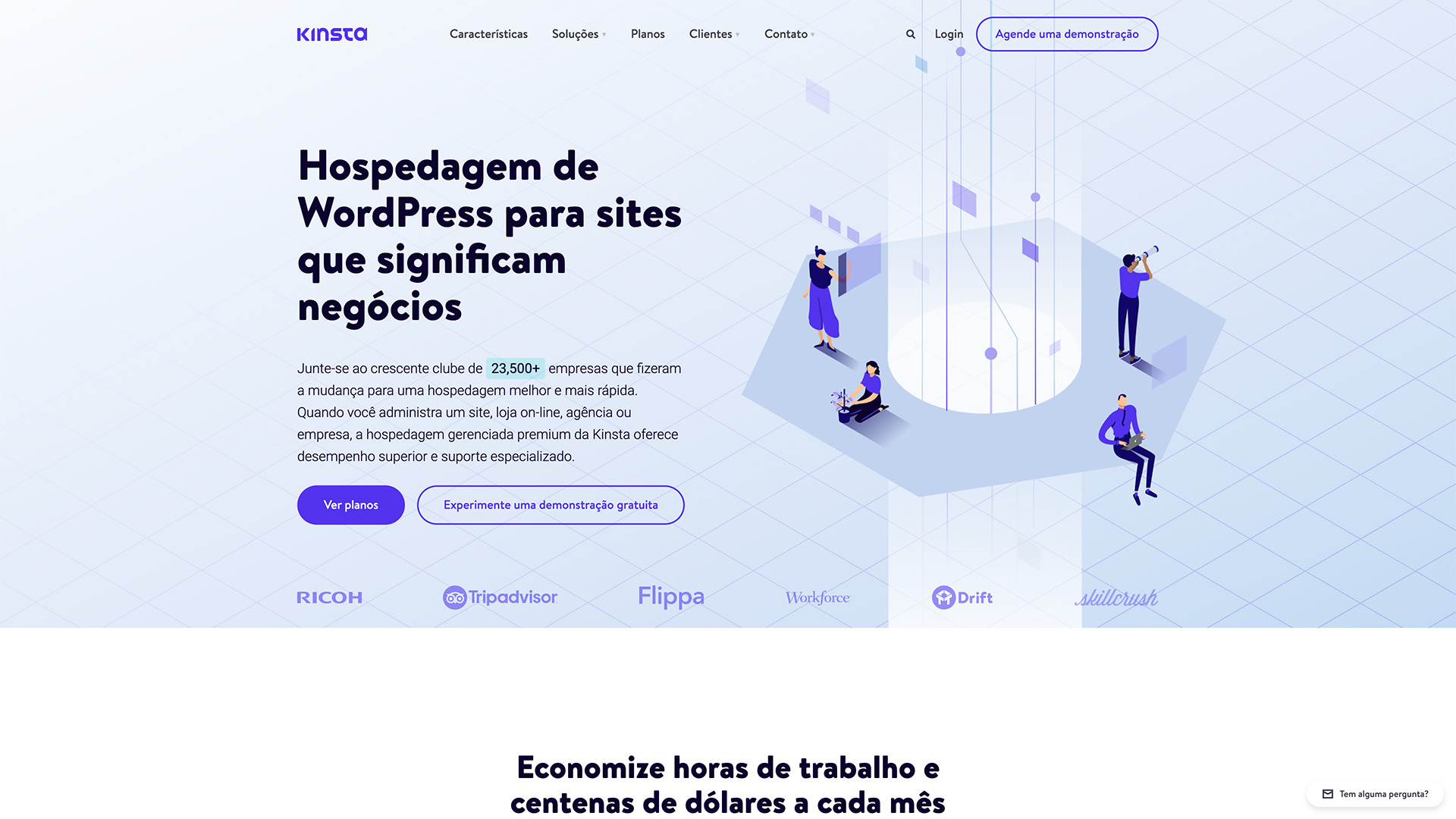 Kinsta Hospedagem WordPress