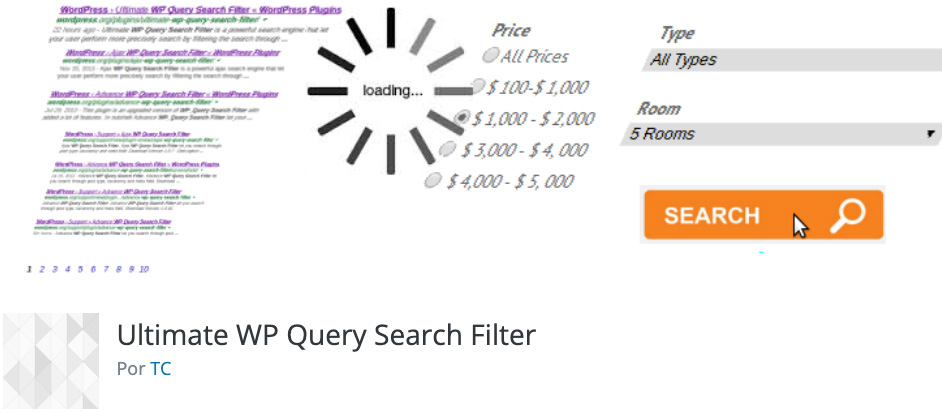 Plugin de Notícia para WordPress Ultimate WP Query Search Filter
