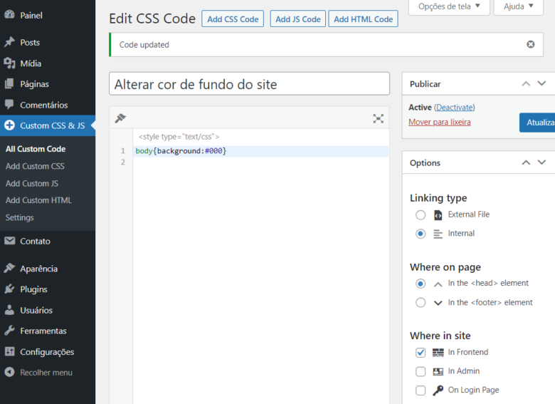 CSS Personalizado: Como Adicionar No Seu Site WordPress