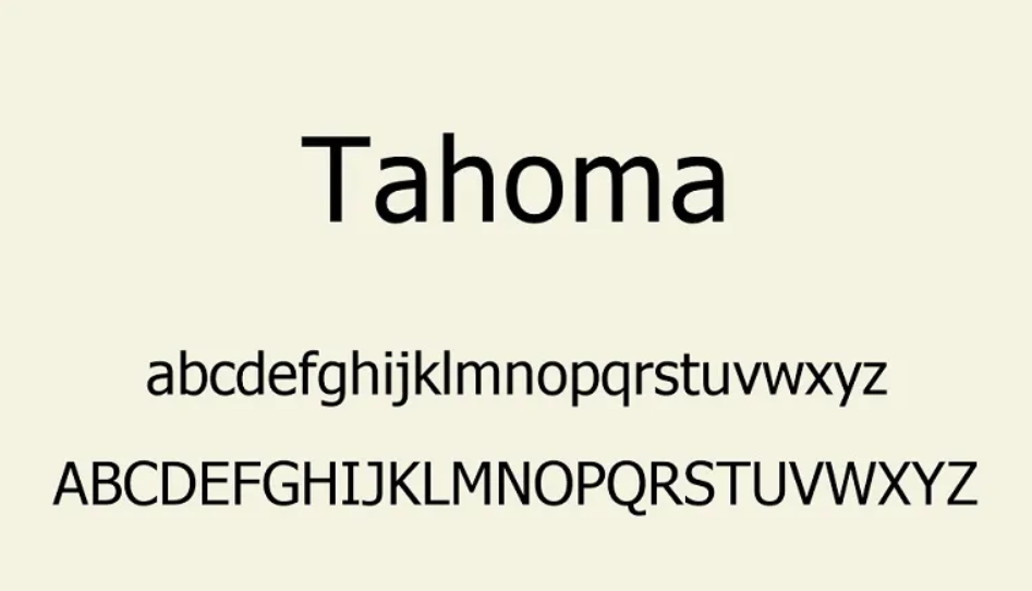 tahoma