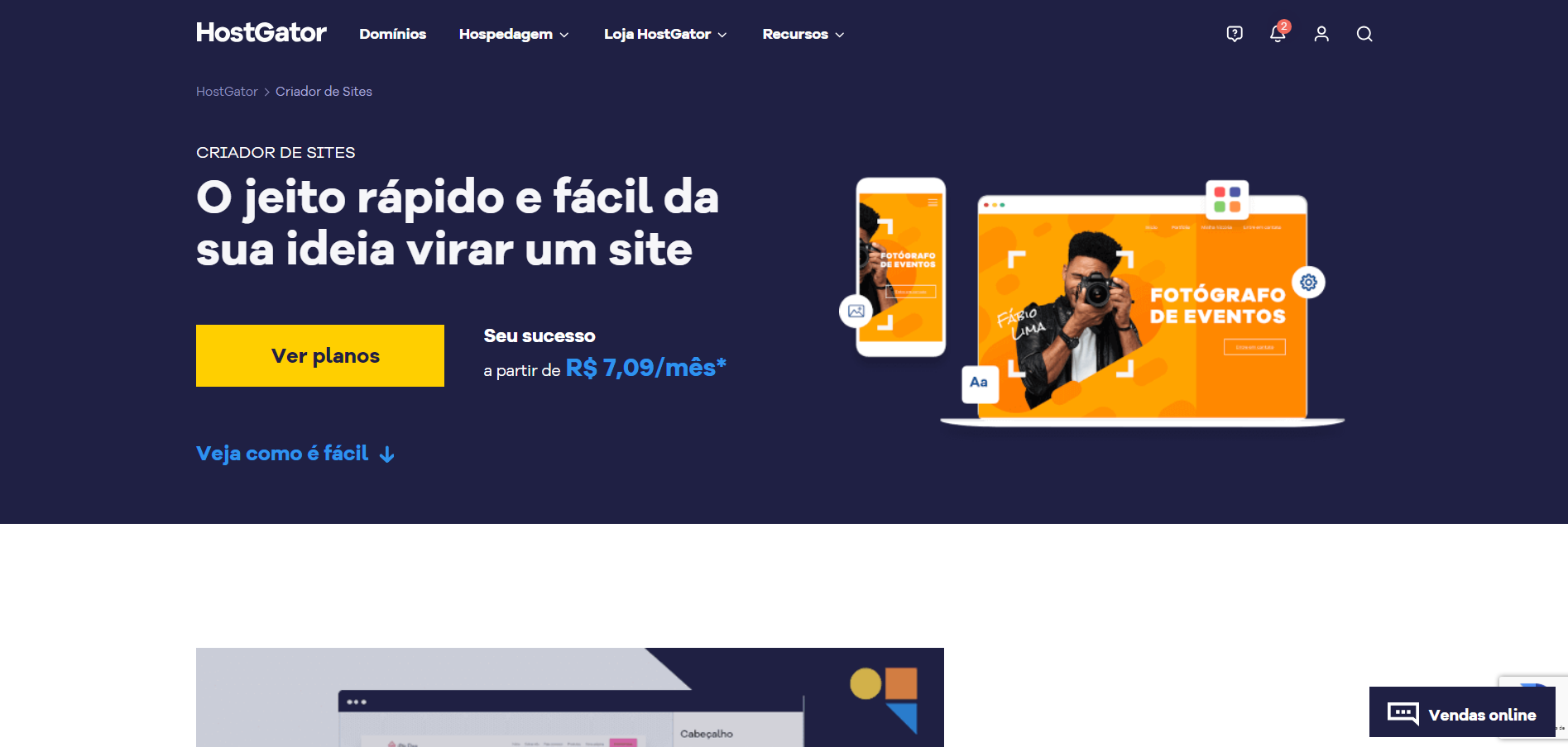 vale a pena contratar um web designer ou é melhor criar site na HostGator