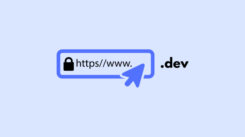 Domínio .dev: a extensão de domínio para sites de tecnologia