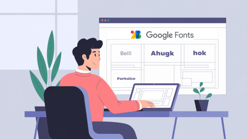 Melhores Alternativas ao Google Fonts para Seu Site