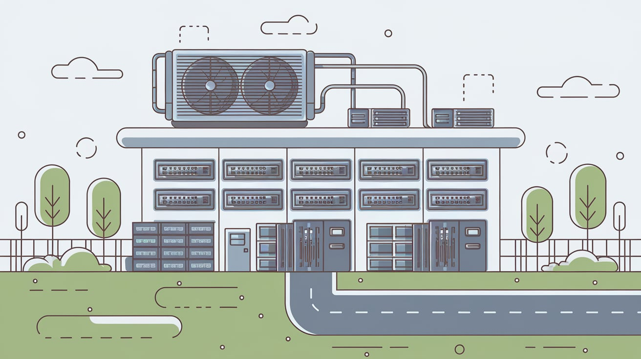 resfriamento de um data center