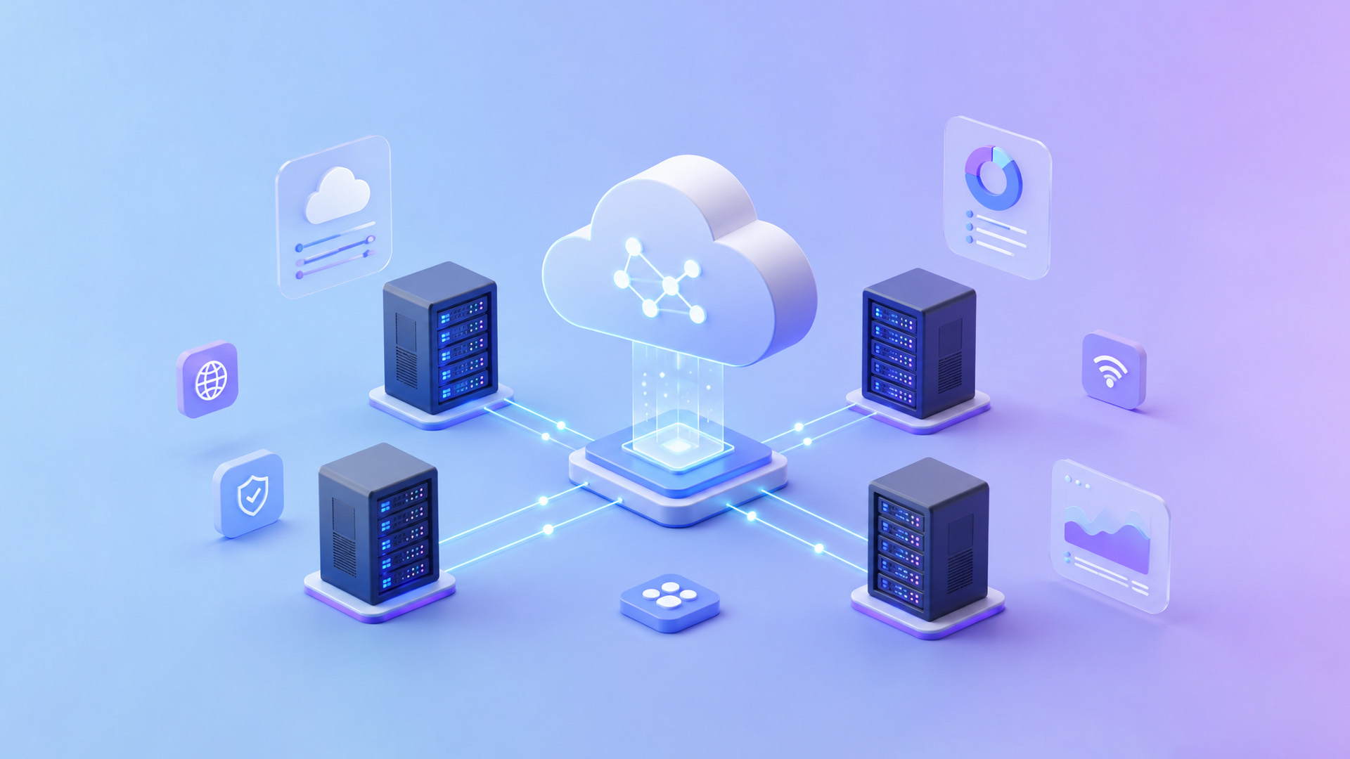 Data center cloud computing