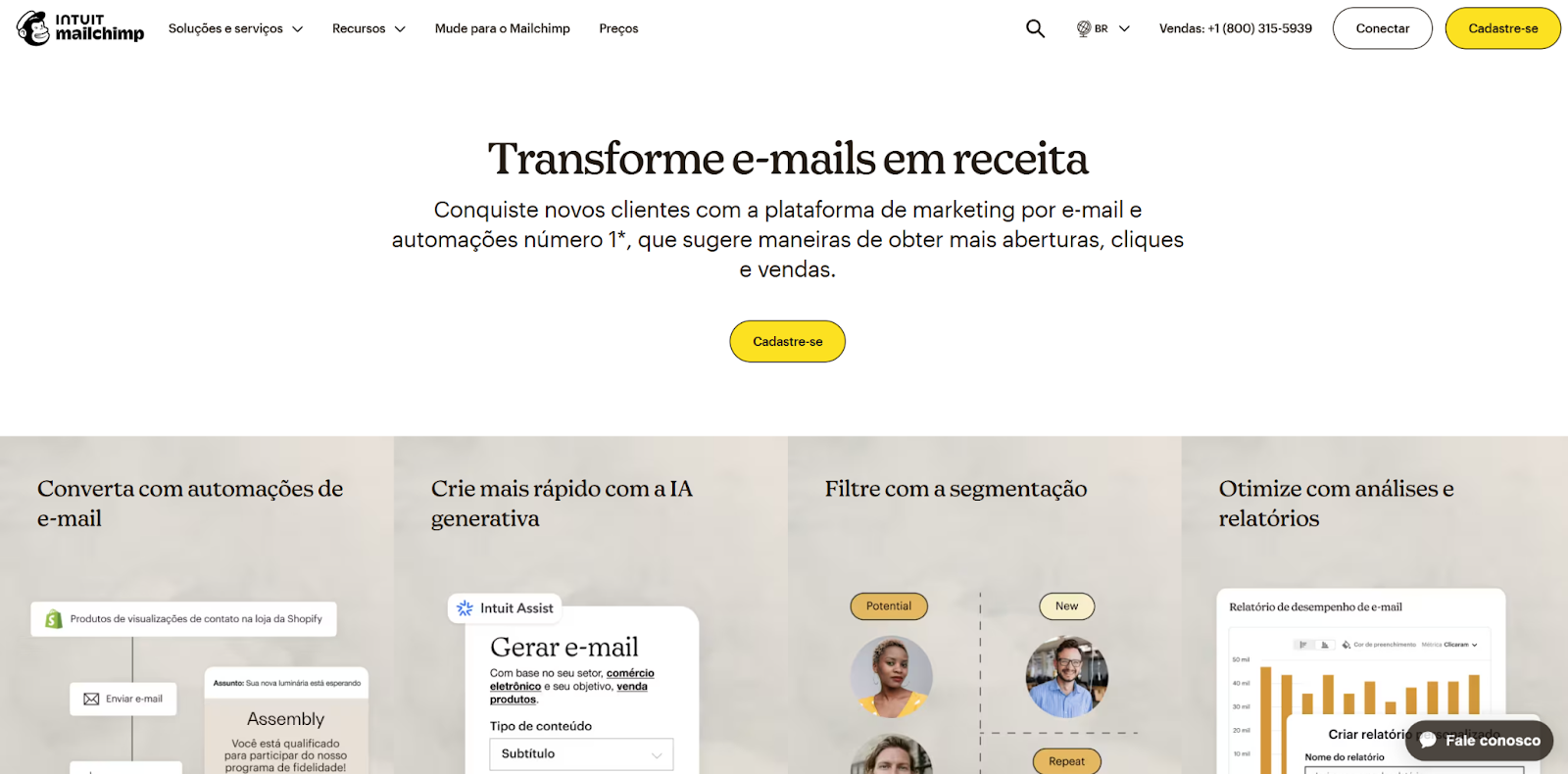 e-mail marketing mailchimp