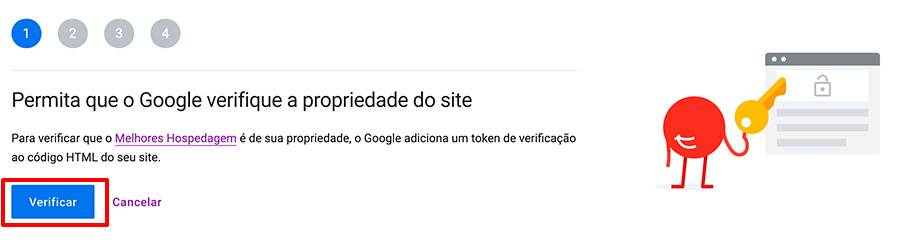 Verificar propriedade para trackear landing page