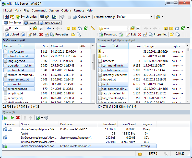 winscp ftp