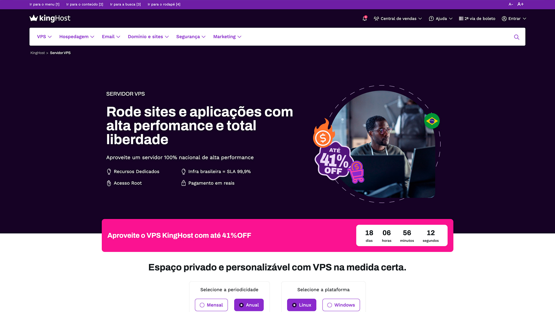 melhor vps
