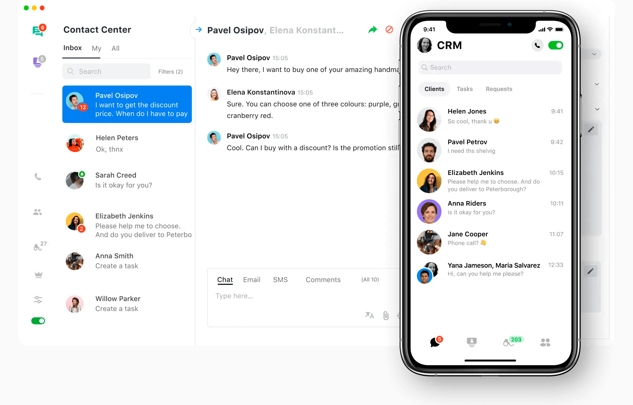 App para Chat Online no site