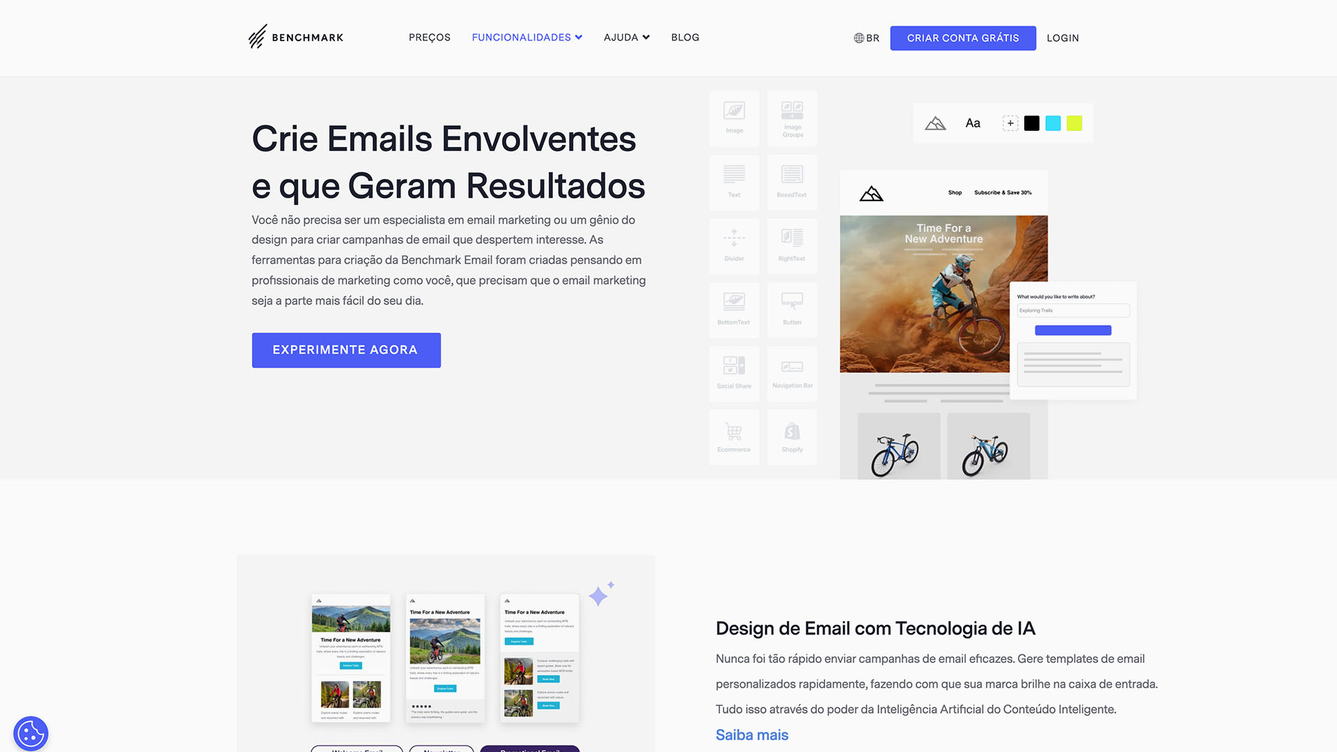 Melhor Email Marketing BenchmarkEmail