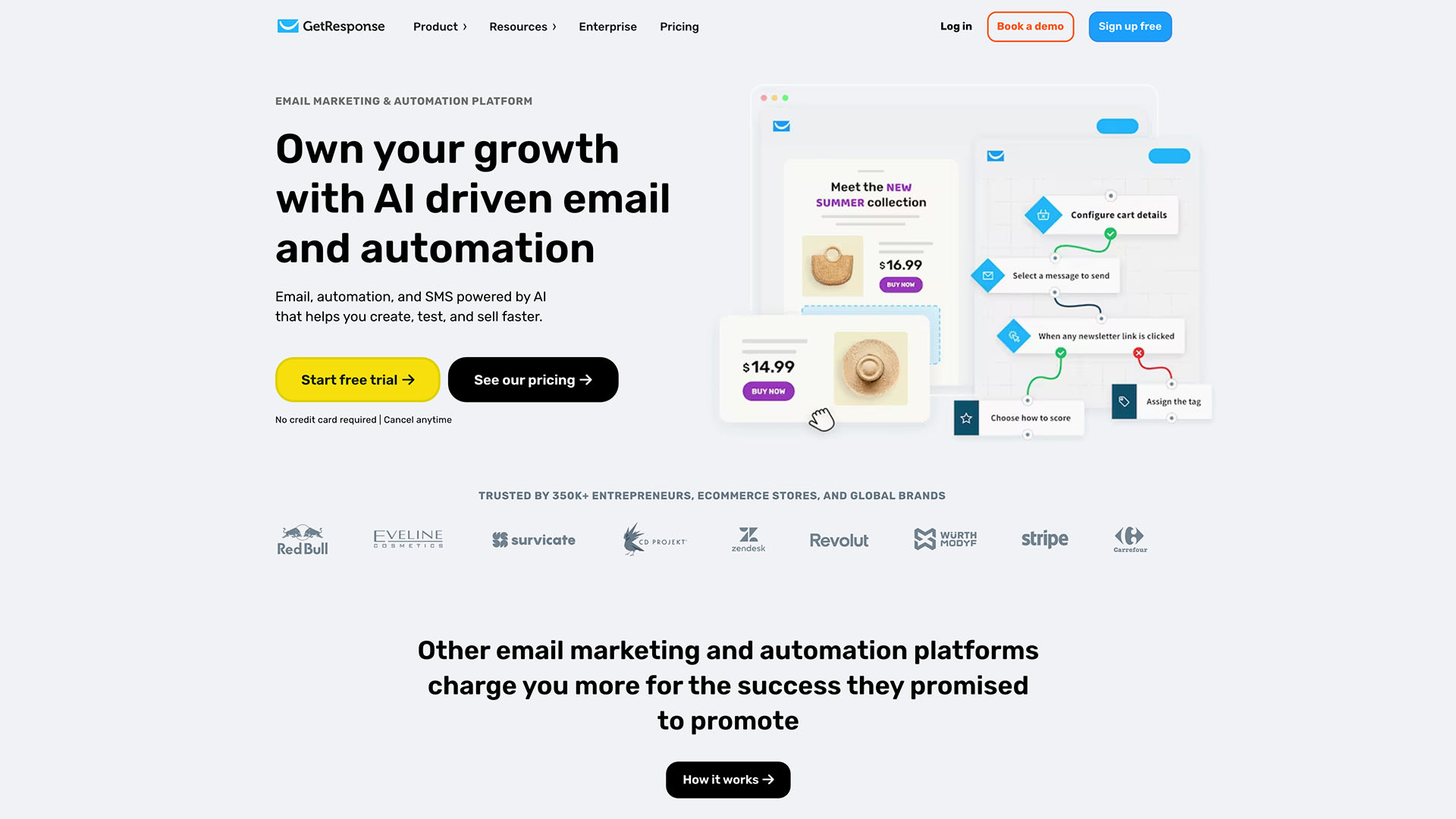 Melhor Email Marketing GetResponse