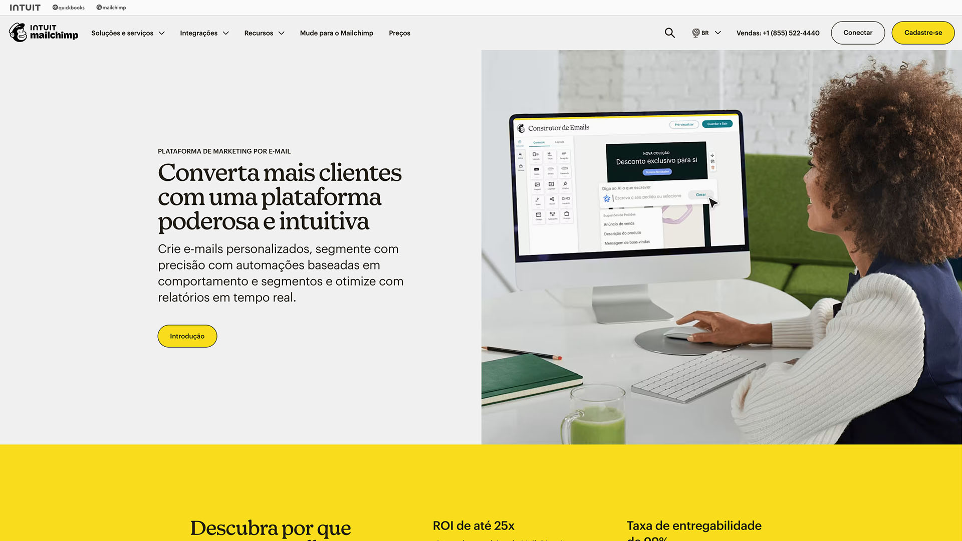 Melhor Email Marketing Mailchimp