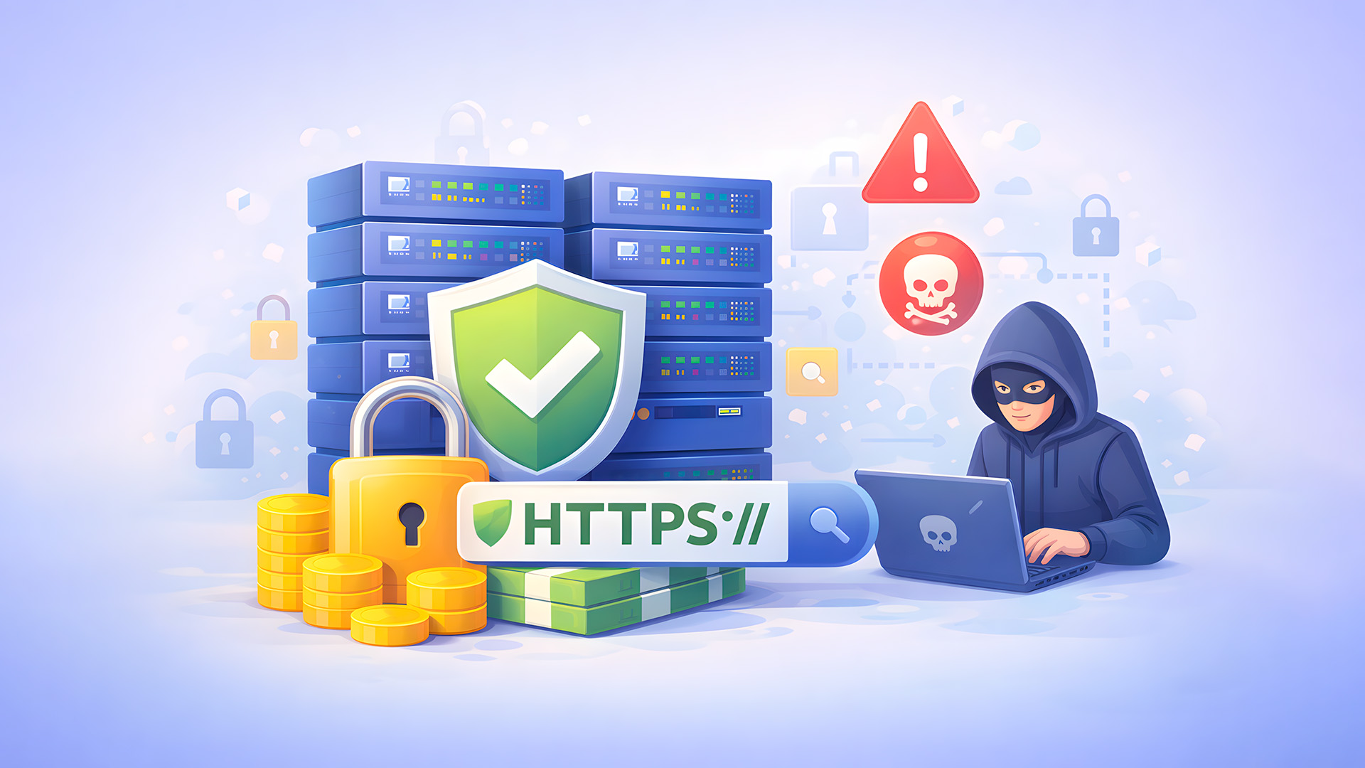 Custo para hospedar um site segurança