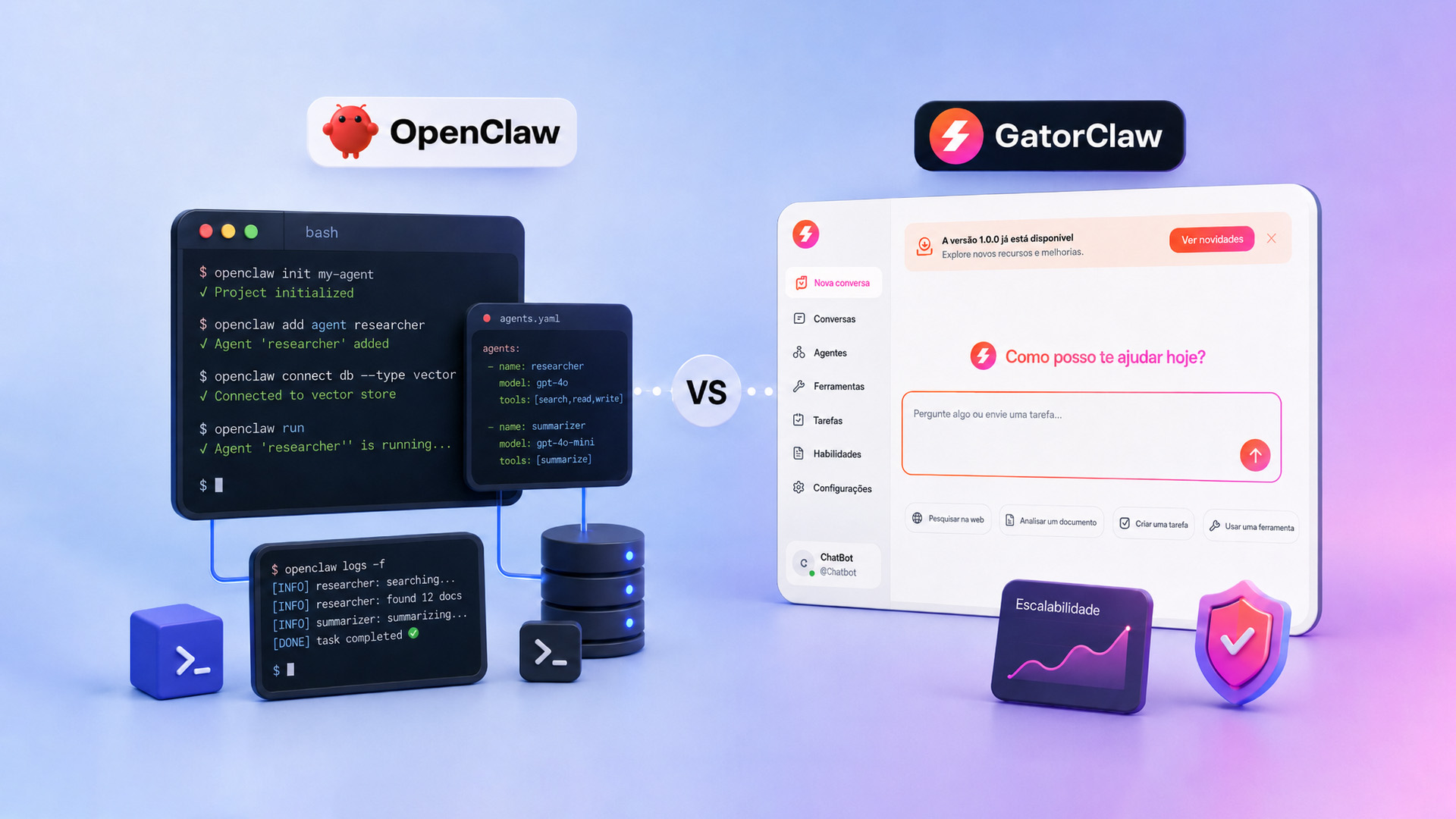 OpenClaw vs GatorClaw
