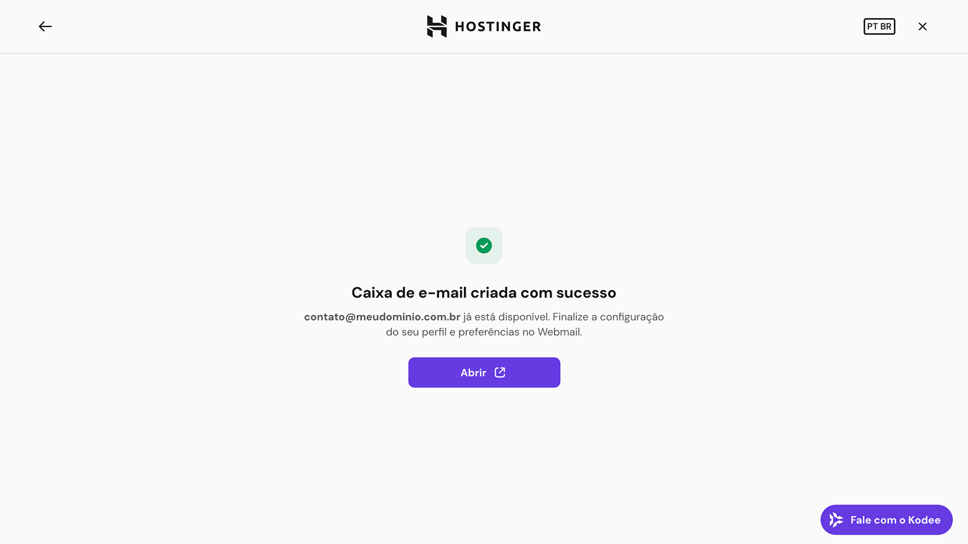 Como Configurar Email Profissional Hostinger