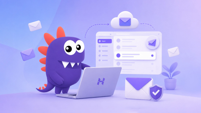 email profissional hostinger 2