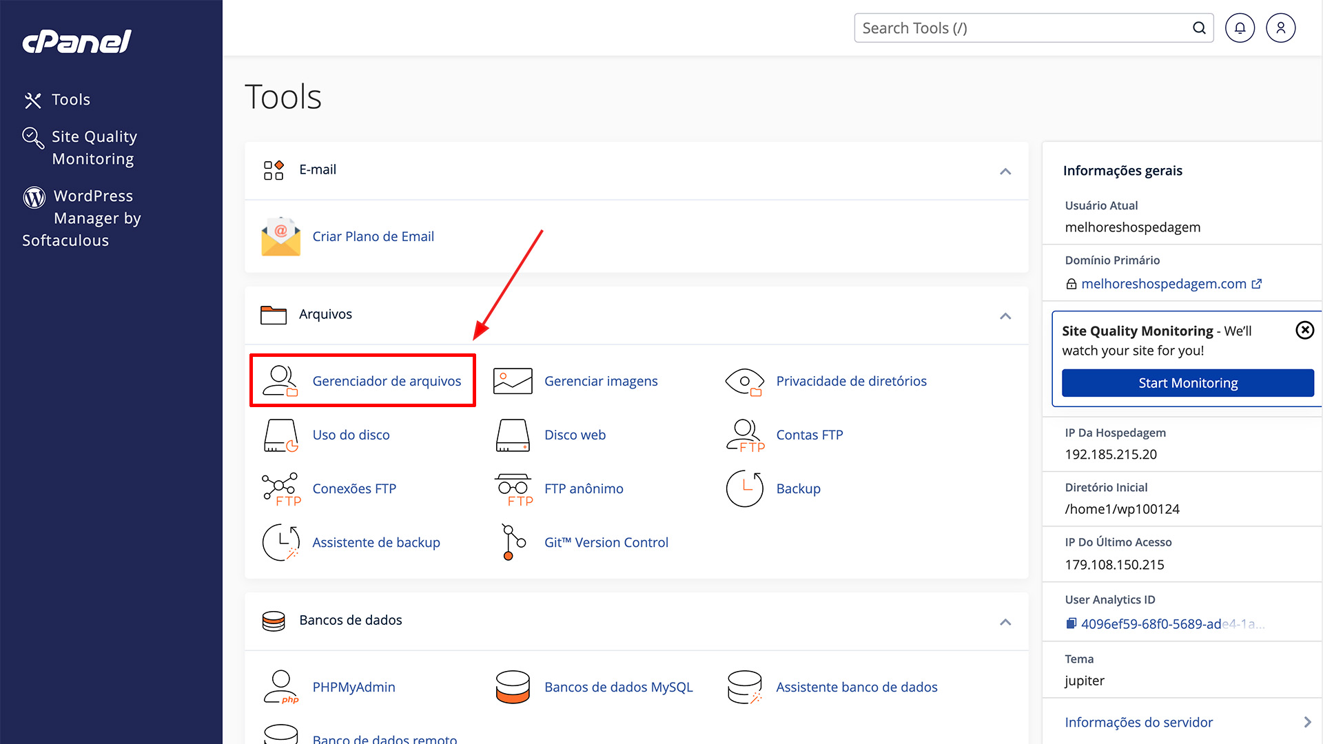 Instalar Tema WordPress via cPanel