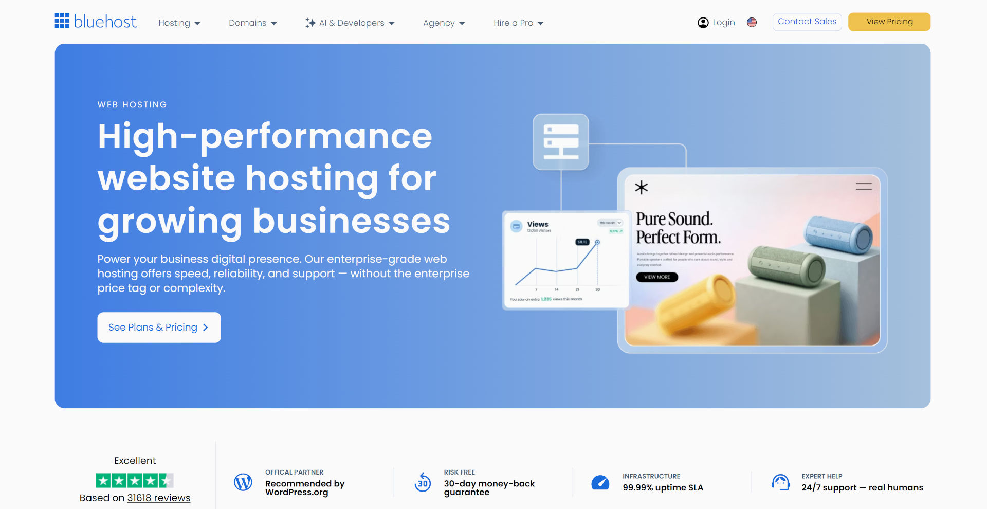 hospedagem de site Bluehost